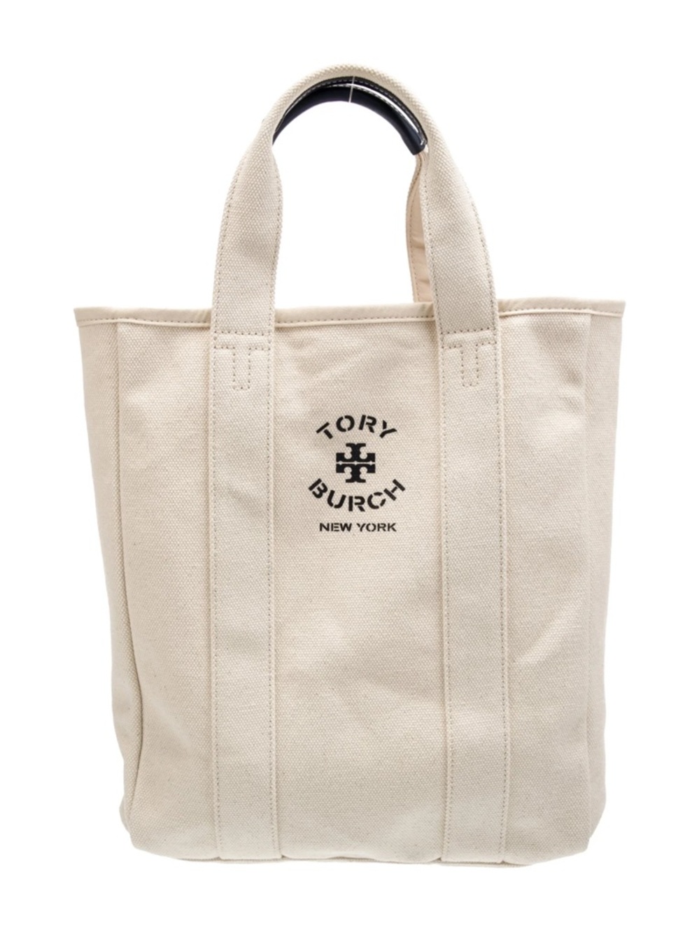 Tory Burch canvas logo tote bag